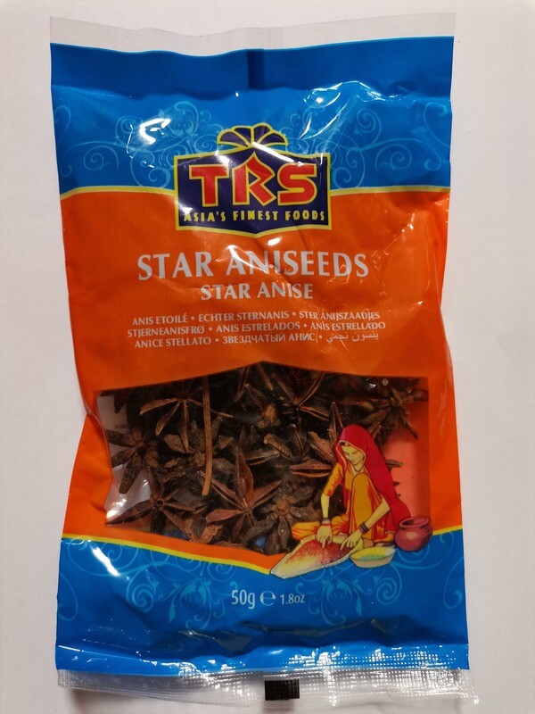 TRS Star Anise (Aniseeds) - 50 g