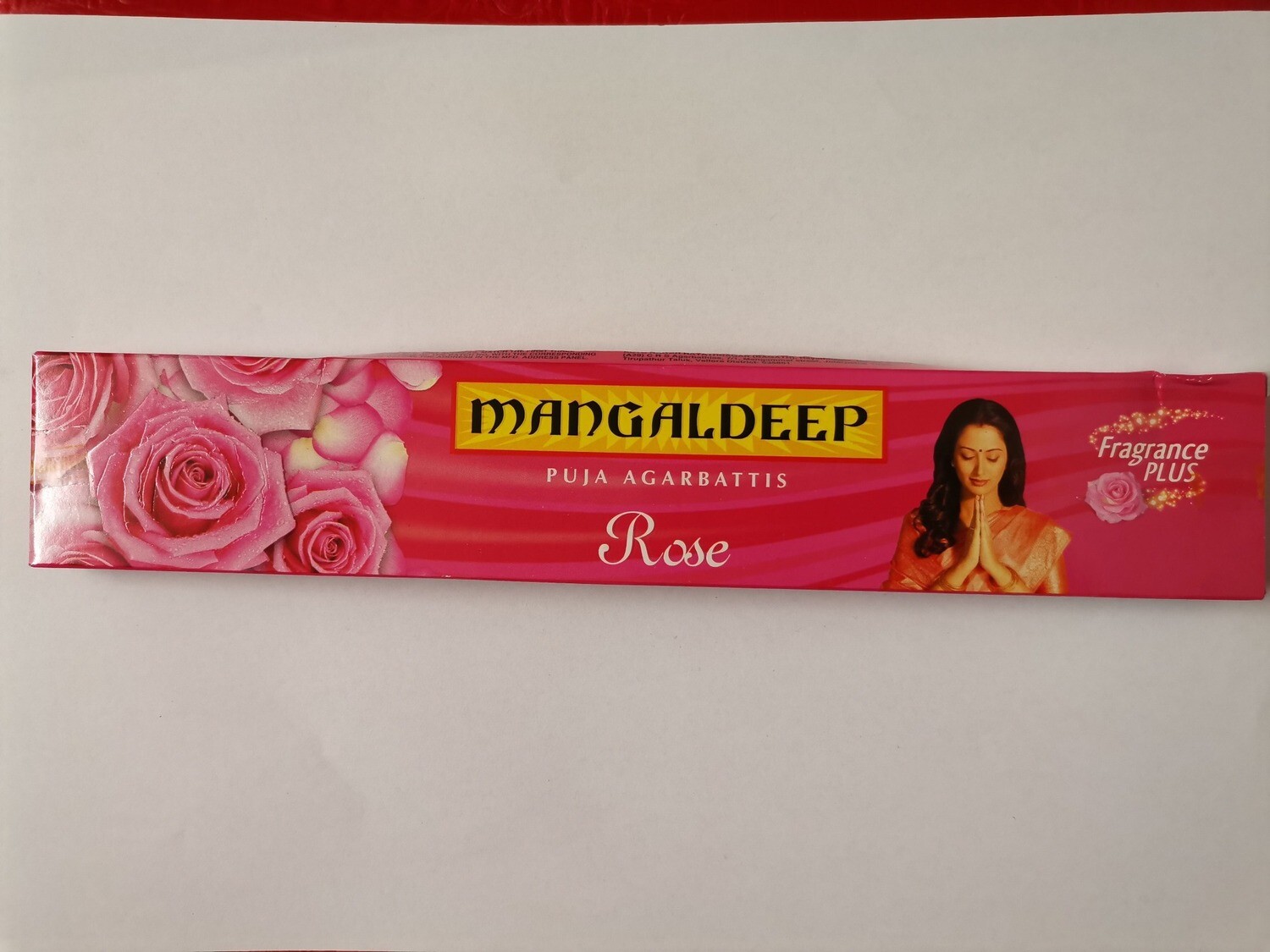 Mangaldeep Incense Sticks (Agarbattis) Rose - 12N