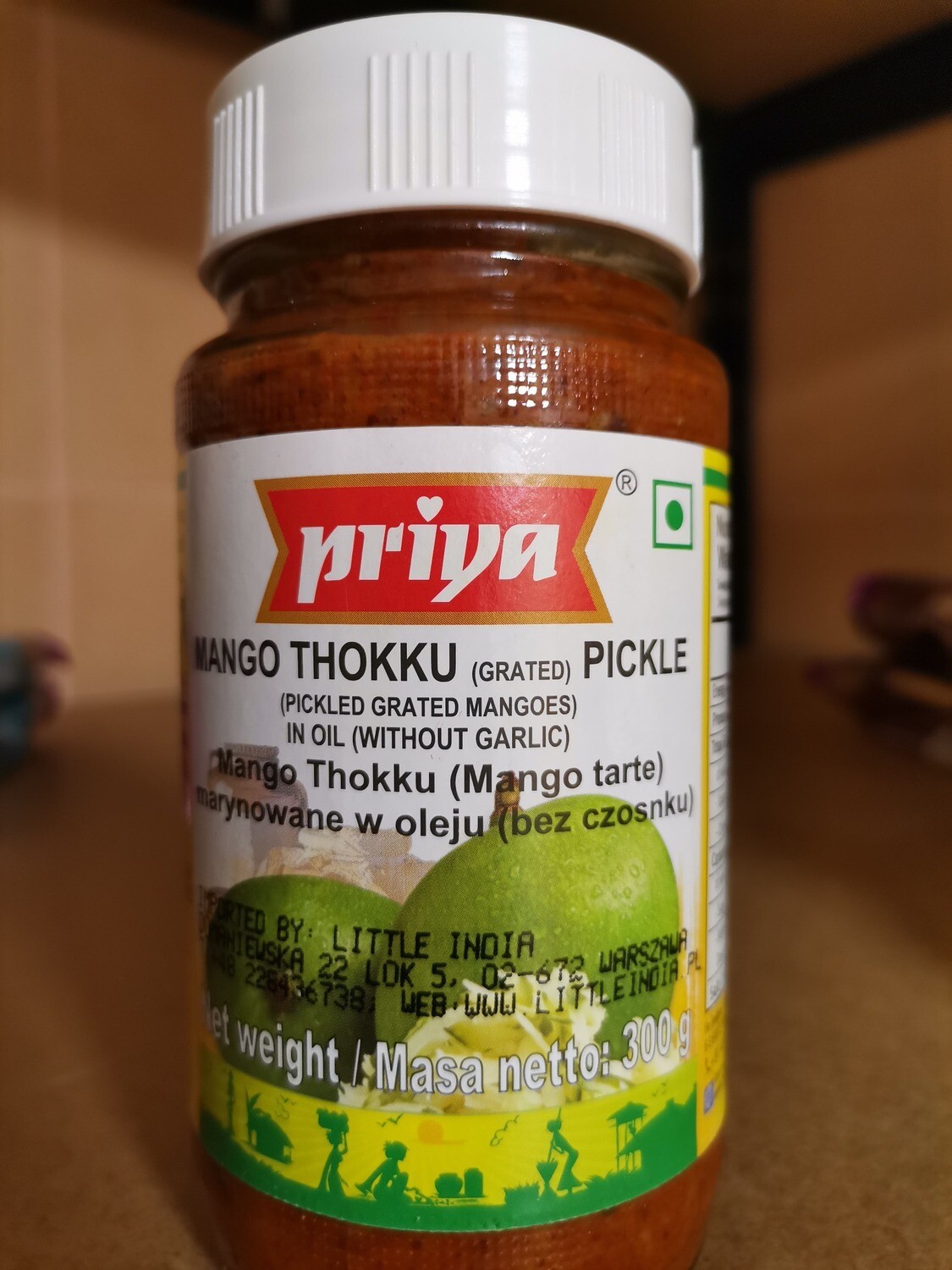 Priya Mango Grated Pickle (Thokku) - 300 g