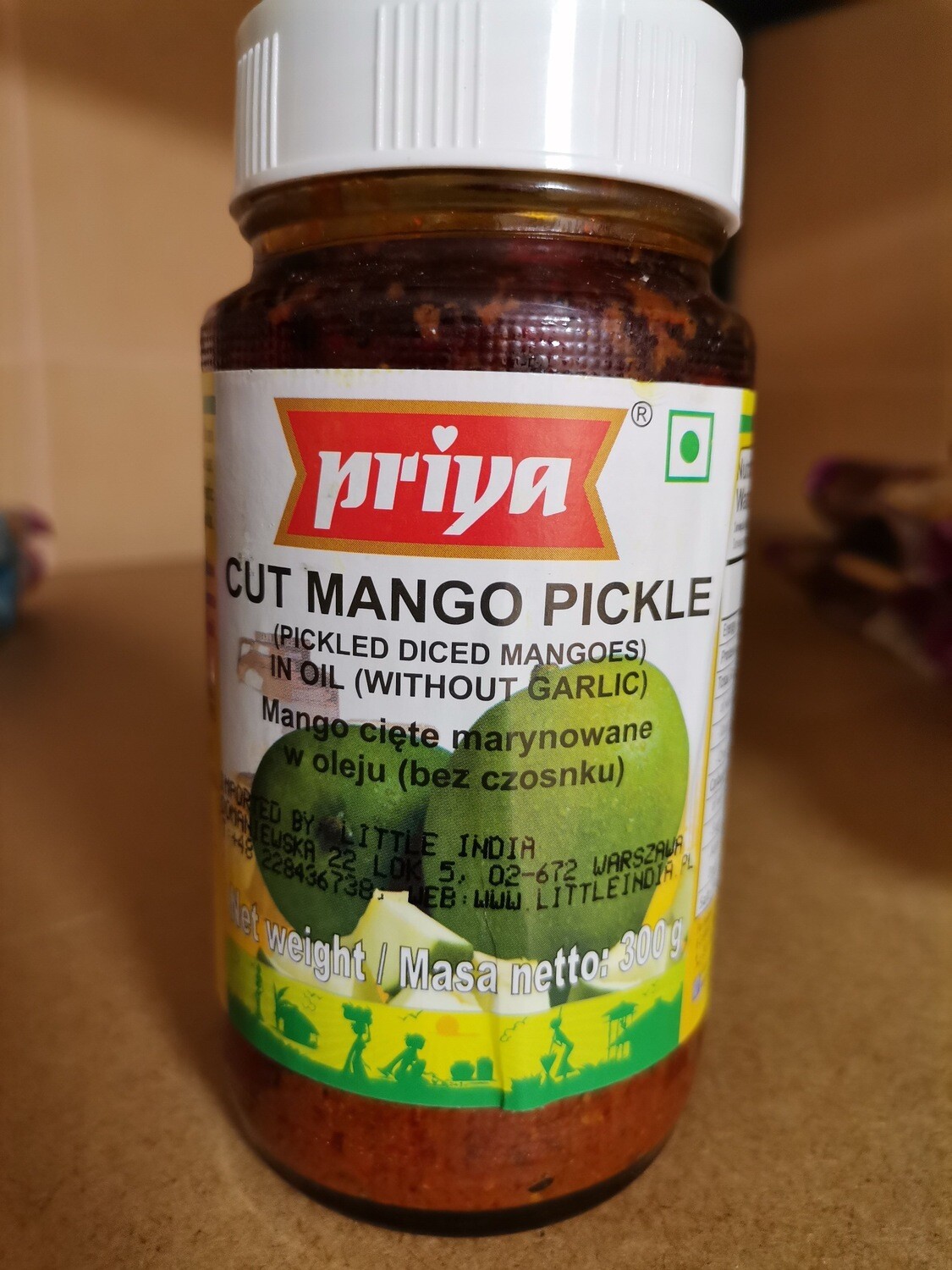 Priya Cut Mango Pickle - 300 g
