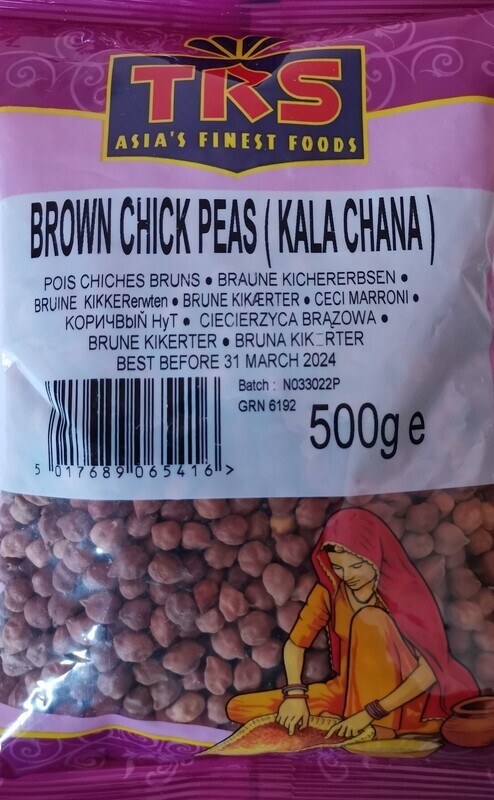 TRS Brown Chickpeas (Kala Chana) - 500 g