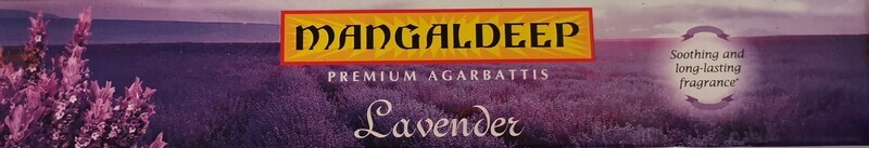 Mangaldeep Incense Sticks (Agarbattis) Lavender - 12N