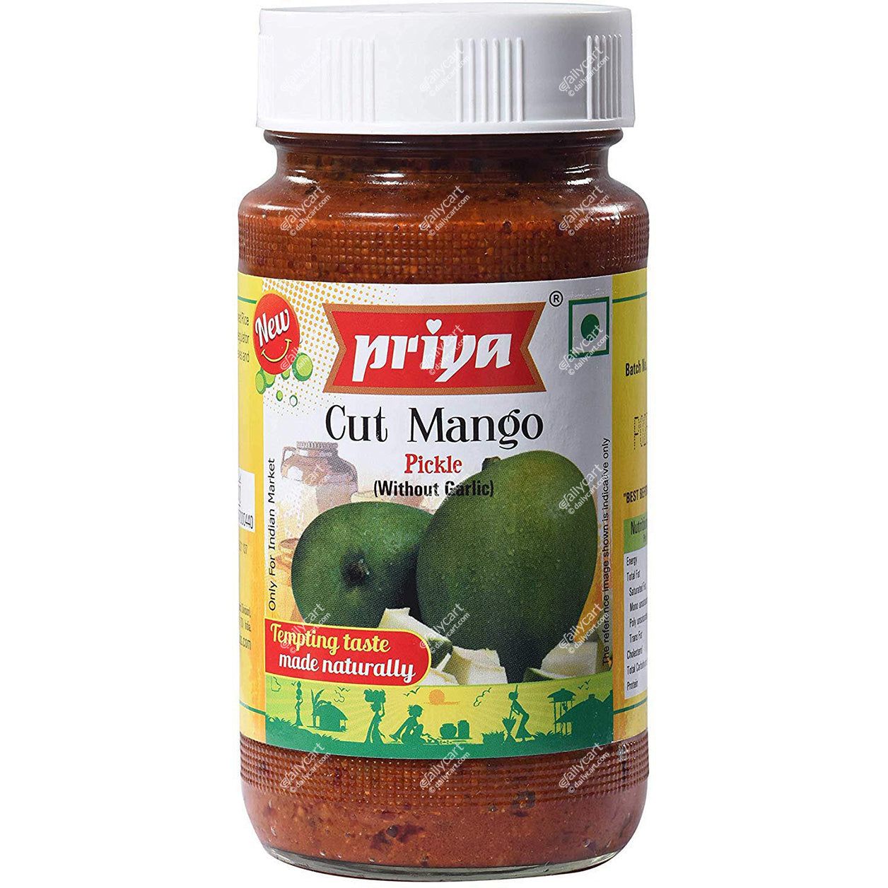 Priya Cut Mango Pickle - 300 g