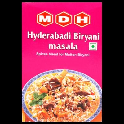 MDH Hyderabadi Biriyani Masala (Spices Blend) - 50 g