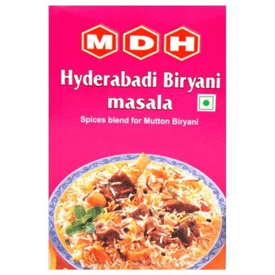 MDH Hyderabadi Biriyani Masala (Spices Blend) - 50 g