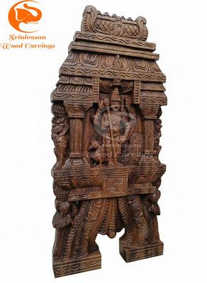 24 " Wall mount Kavadi Type Murugar with Premium wood