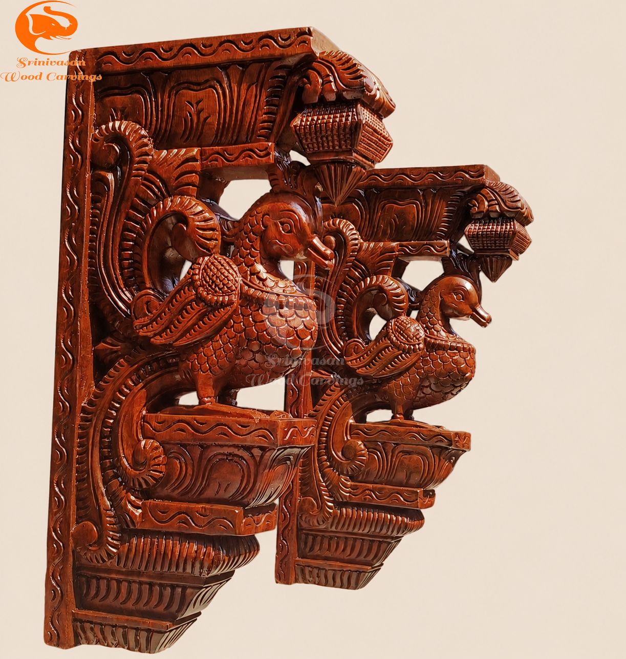 18" Elegant Annam Wall Hanging Bracket 18" Elegant Annam Wall Hanging Bracket