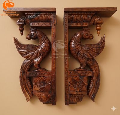 18" Decorative Wooden Parrot Hanging for Home decor 18" Decorative Wooden Parrot Hanging for Home decor