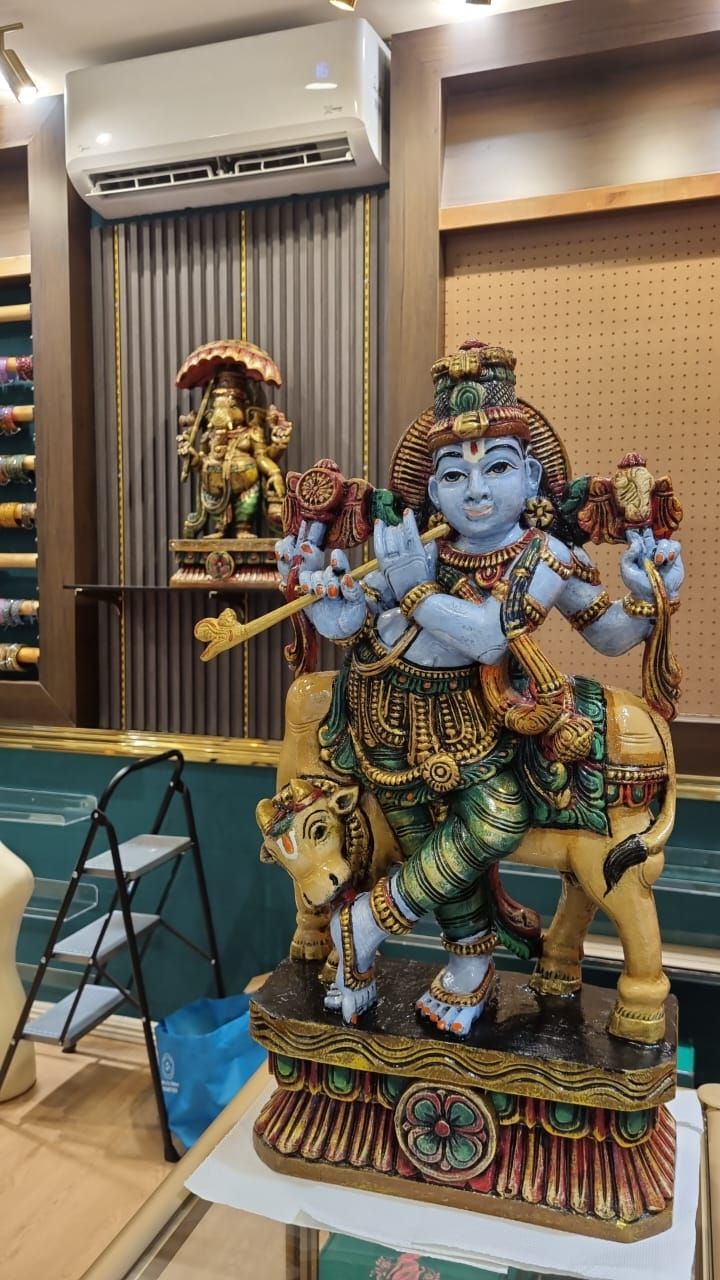 Happy Customers of 24" Krishna and Ganesh idol Happy Customers of 24" Krishna and Ganesh idol