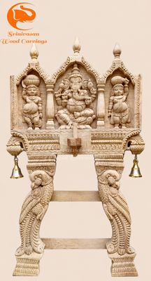 Wooden Temple Kavadi for Thaipoosam
