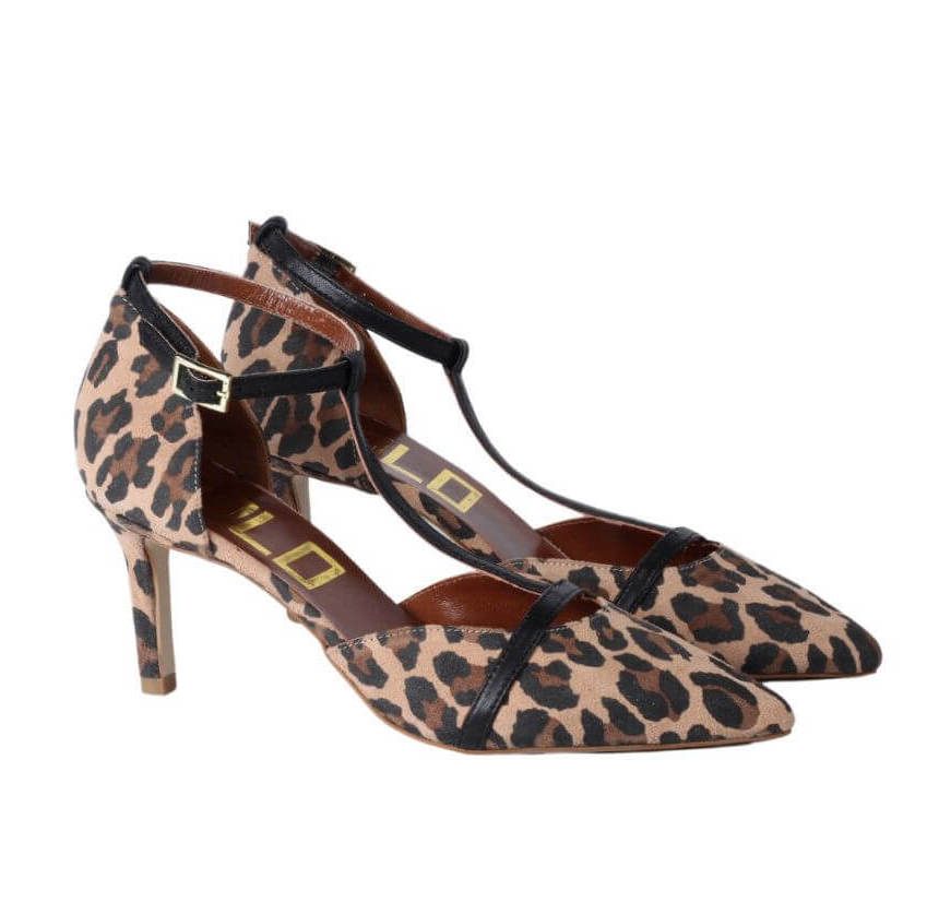 animal print zenske sandale