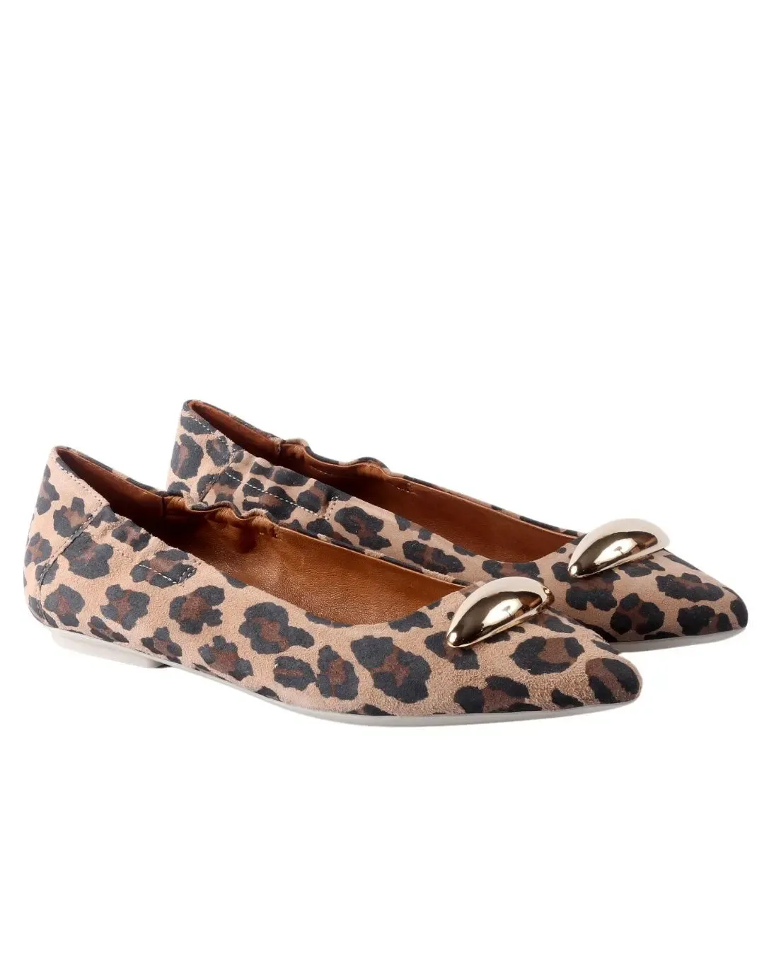 Ženske kozne baletanke sa animal printom
