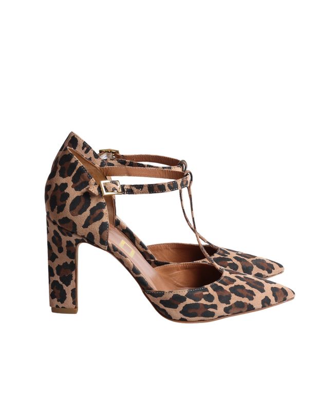 zenske sandale na visoku stiklu animal print