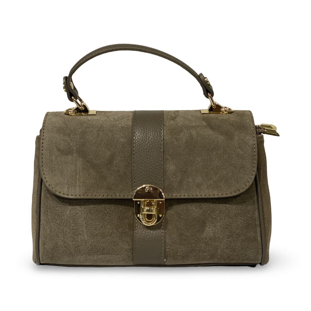 Italijanska torba IRIS – velur - koža Italijanska torba IRIS – velur - koža