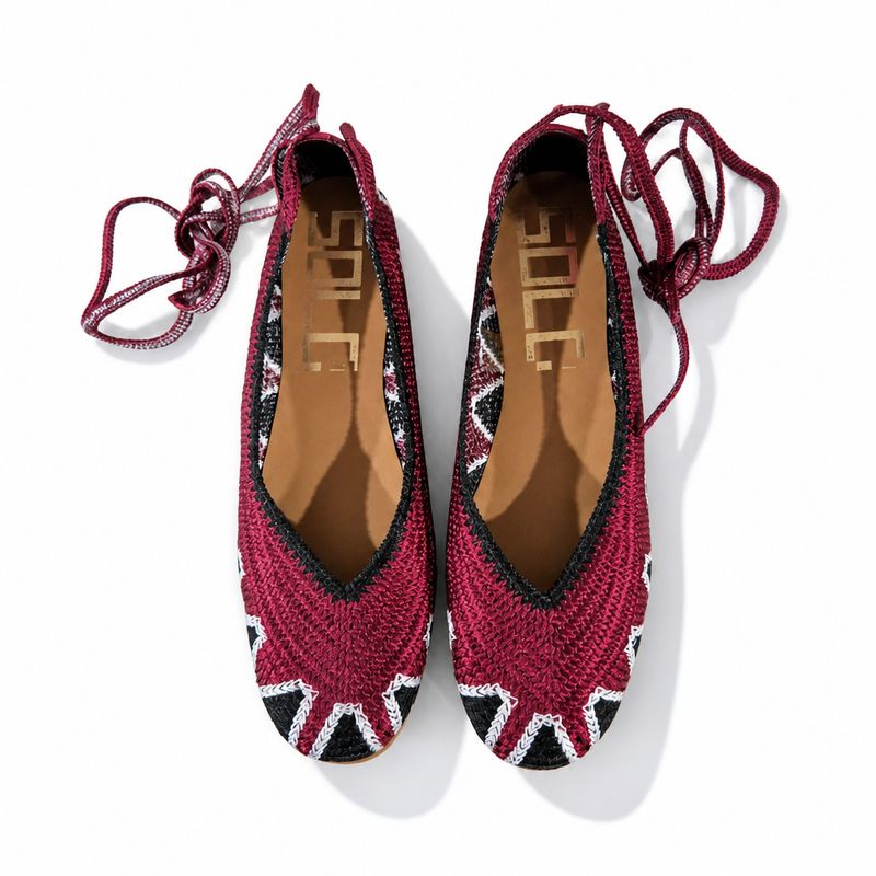Noa burgundy