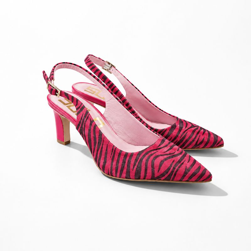 Gigi Fuchsia Zebra
