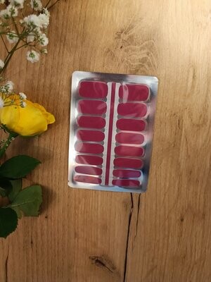 Berry Pink, 16er-Nagelfolie Berry Pink, 16er-Nagelfolie