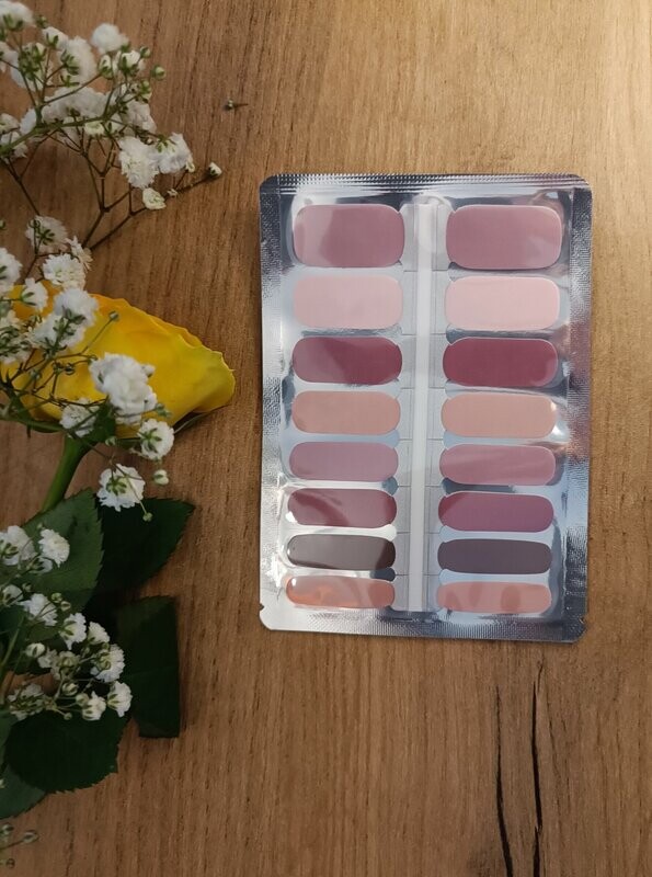 Lovely Nudes, 16er-Nagelfolie Lovely Nudes, 16er-Nagelfolie