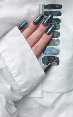 Black Garden, 16er-Nagelfolie