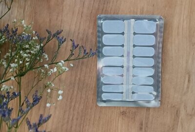 Romantic Lilac semitransparent, 16er-Nagelfolie