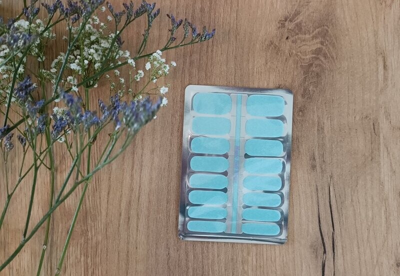 Aqua Princess, semitransparent, 16er-Nagelfolie Aqua Princess, semitransparent, 16er-Nagelfolie