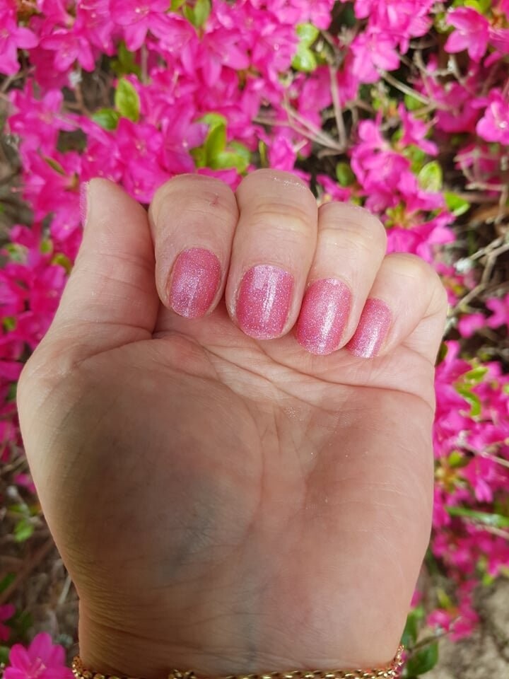 Coral Reef, semitransparent, 16er-Nagelfolie