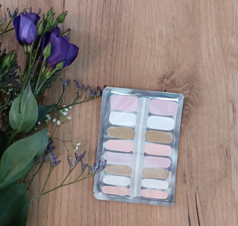 Glamour Rosé, 16er-Nagelfolie Glamour Rosé, 16er-Nagelfolie