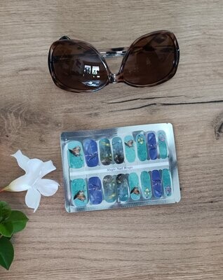 We´re going to Bahamas, 16er-Nagelfolie We´re going to Bahamas, 16er-Nagelfolie