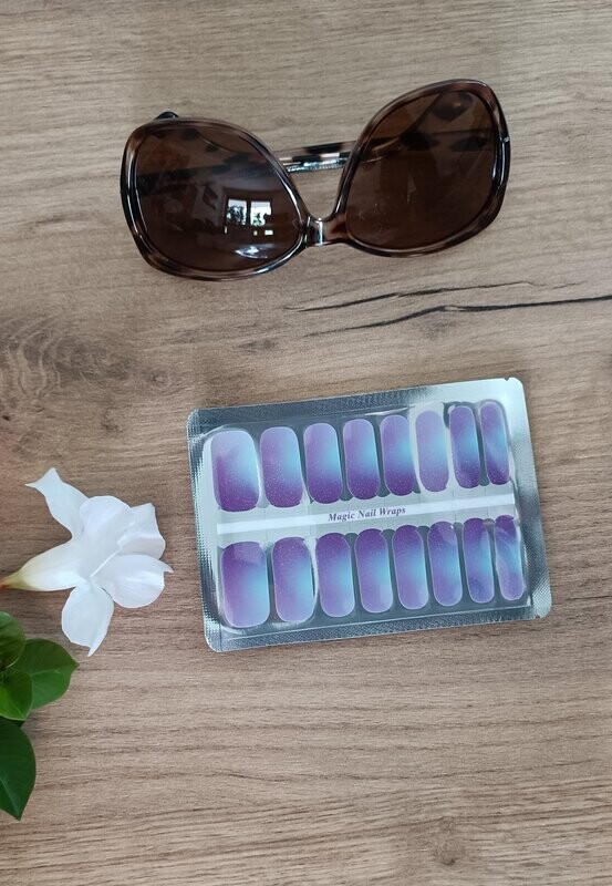 Lilac Dream, Cloudy, 16er-Nagelfolie Lilac Dream, Cloudy, 16er-Nagelfolie