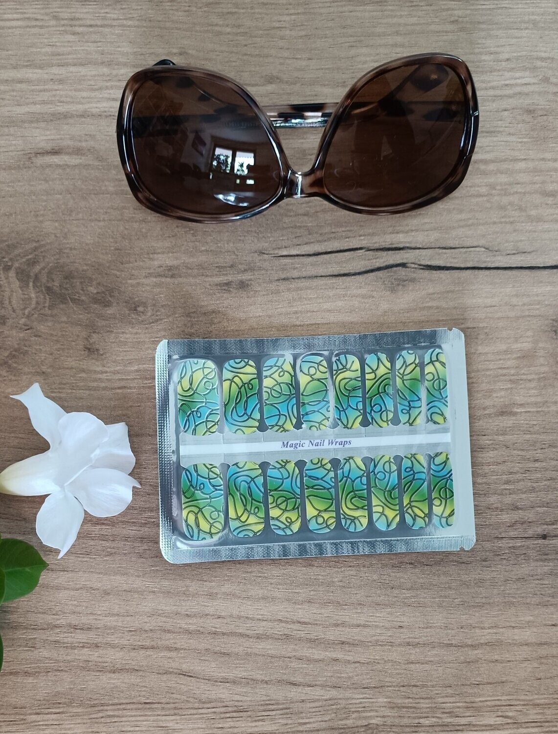 Lines of Summer, 16er-Nagelfolie