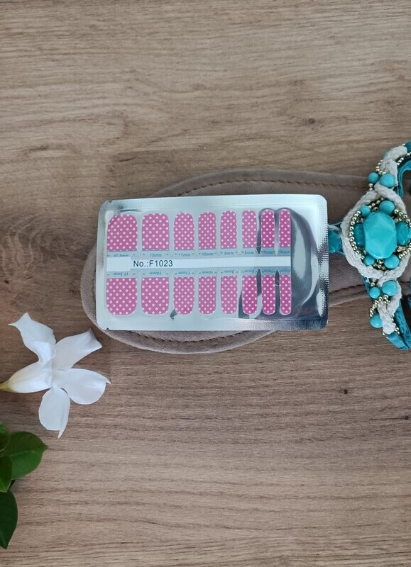 Barbie Dots, 16er-Fussfolie Barbie Dots, 16er-Fussfolie