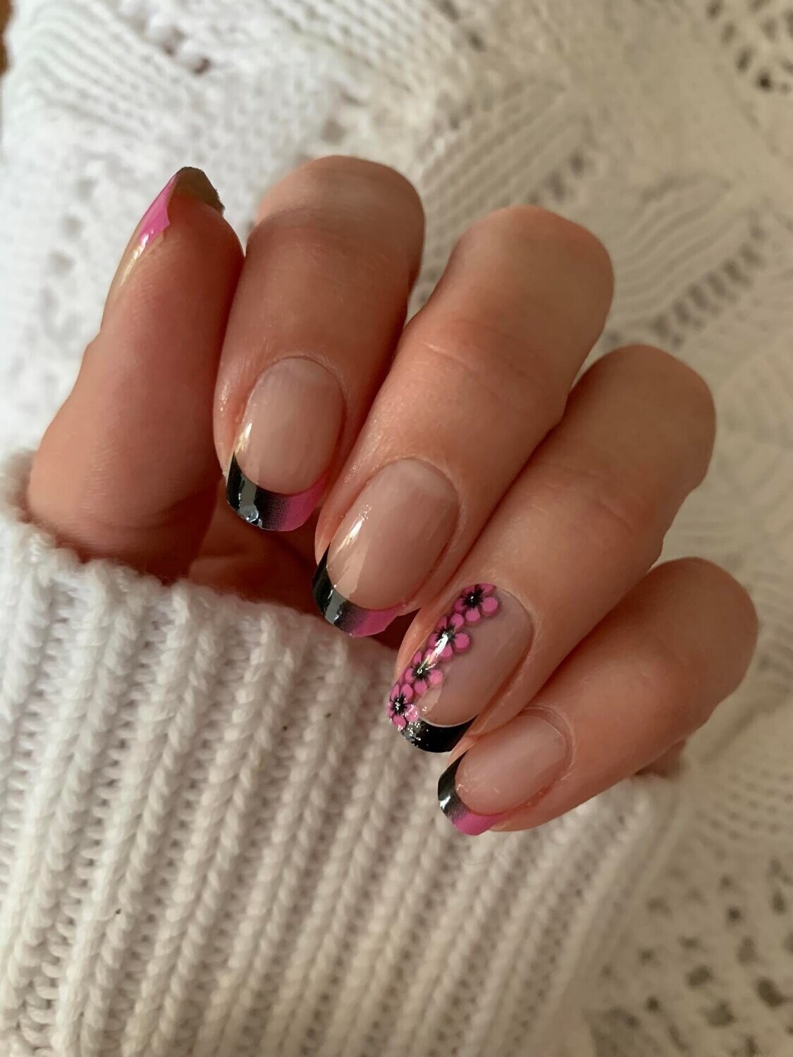 C'est manifique oh lá lá, lang, 16er-Nagelfolie