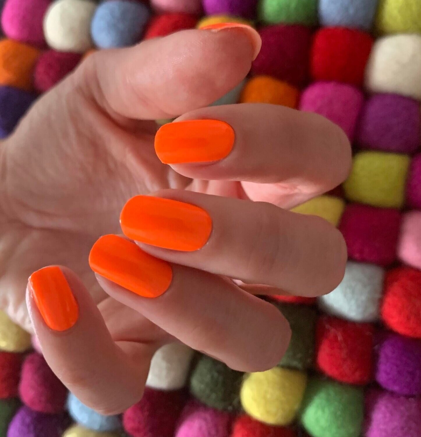 Neon-Orange, 16er-Nagelfolie Magic Nail Wraps