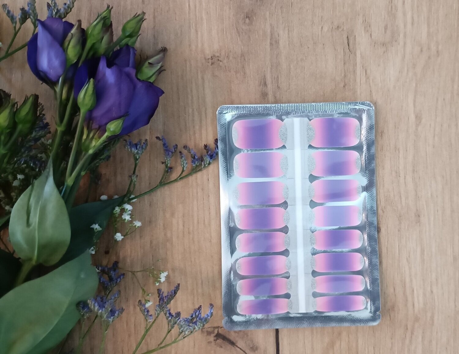 Melting Girl, 16er-Nagelfolie Magic Nail Wraps