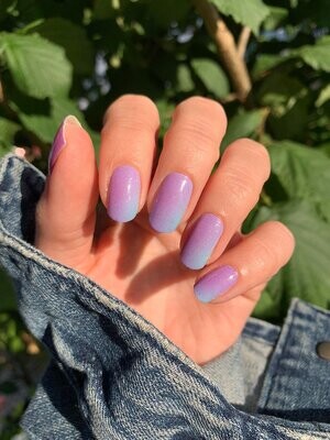 Lilac Dream, Cloudy, 16er-Nagelfolie Lilac Dream, Cloudy, 16er-Nagelfolie