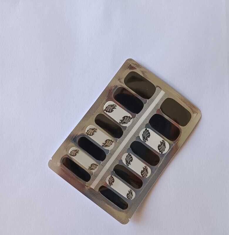 Black Eagle, 16-er Nagelfolie Black Eagle, 16-er Nagelfolie