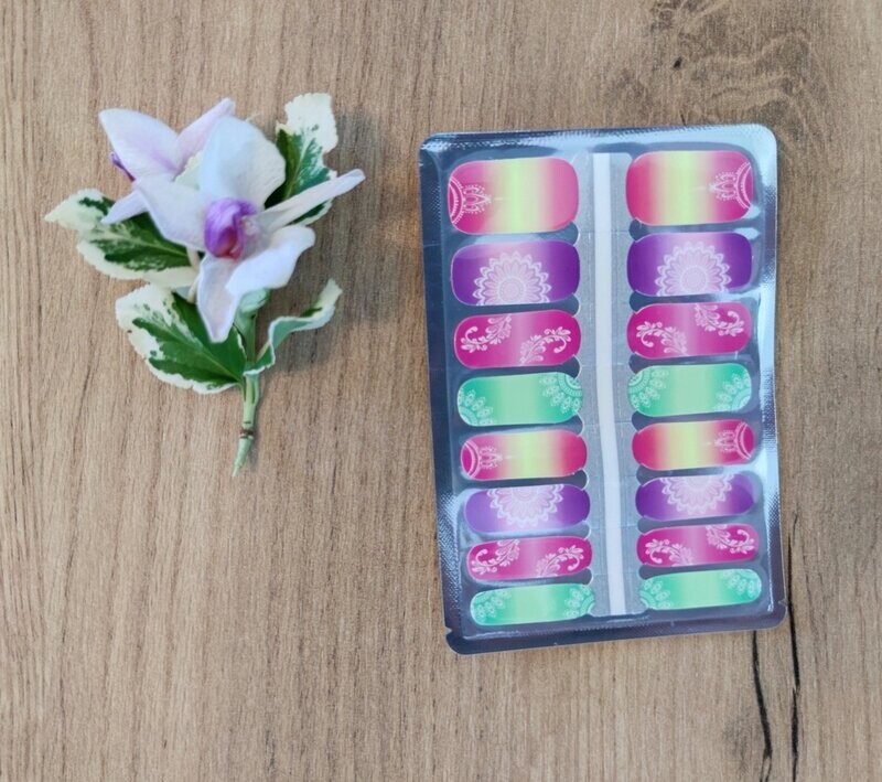 Summer Party, 16-er Nagelfolie Magic Nail Wraps Summer Party, 16-er Nagelfolie Magic Nail Wraps