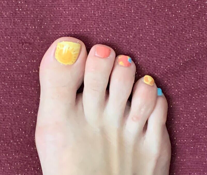 Sunny, 16er-Fussfolie