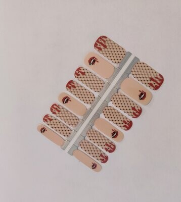 Blood for you, 16-er Nagelfolie Blood for you, 16-er Nagelfolie