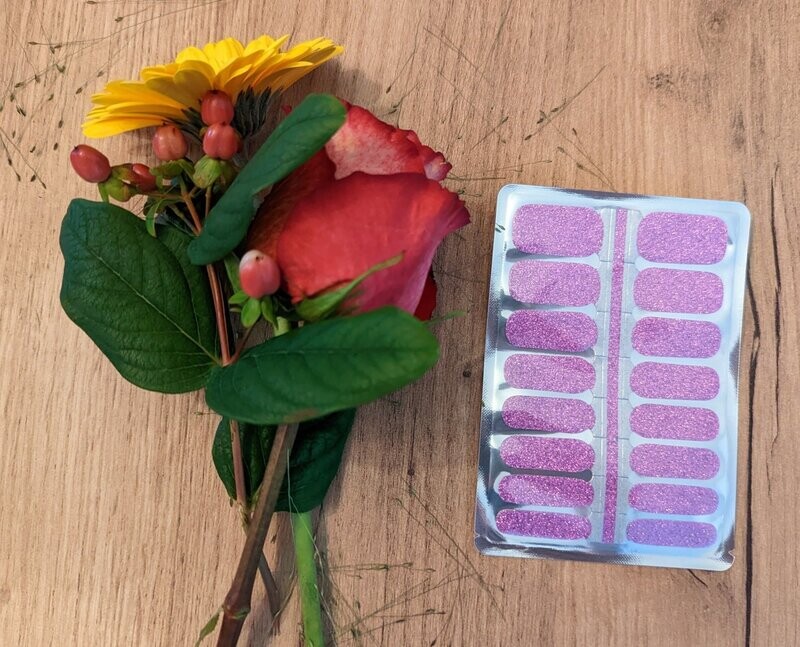Pink Orchidée, 16-er Nagelfolie Magic Nail Wraps wieder da! Pink Orchidée, 16-er Nagelfolie Magic Nail Wraps wieder da!