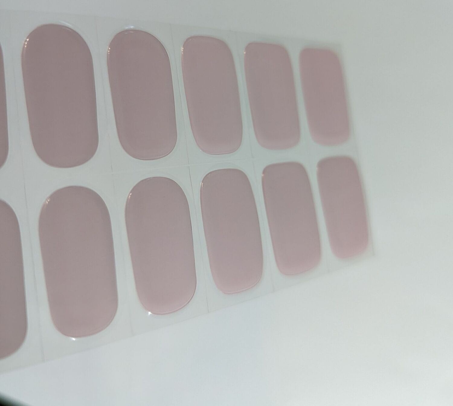 Rosy Sheer, semitransparente UV-Gel-Folie, 20er-Nagelfolie Magic Nail Wraps NG200086