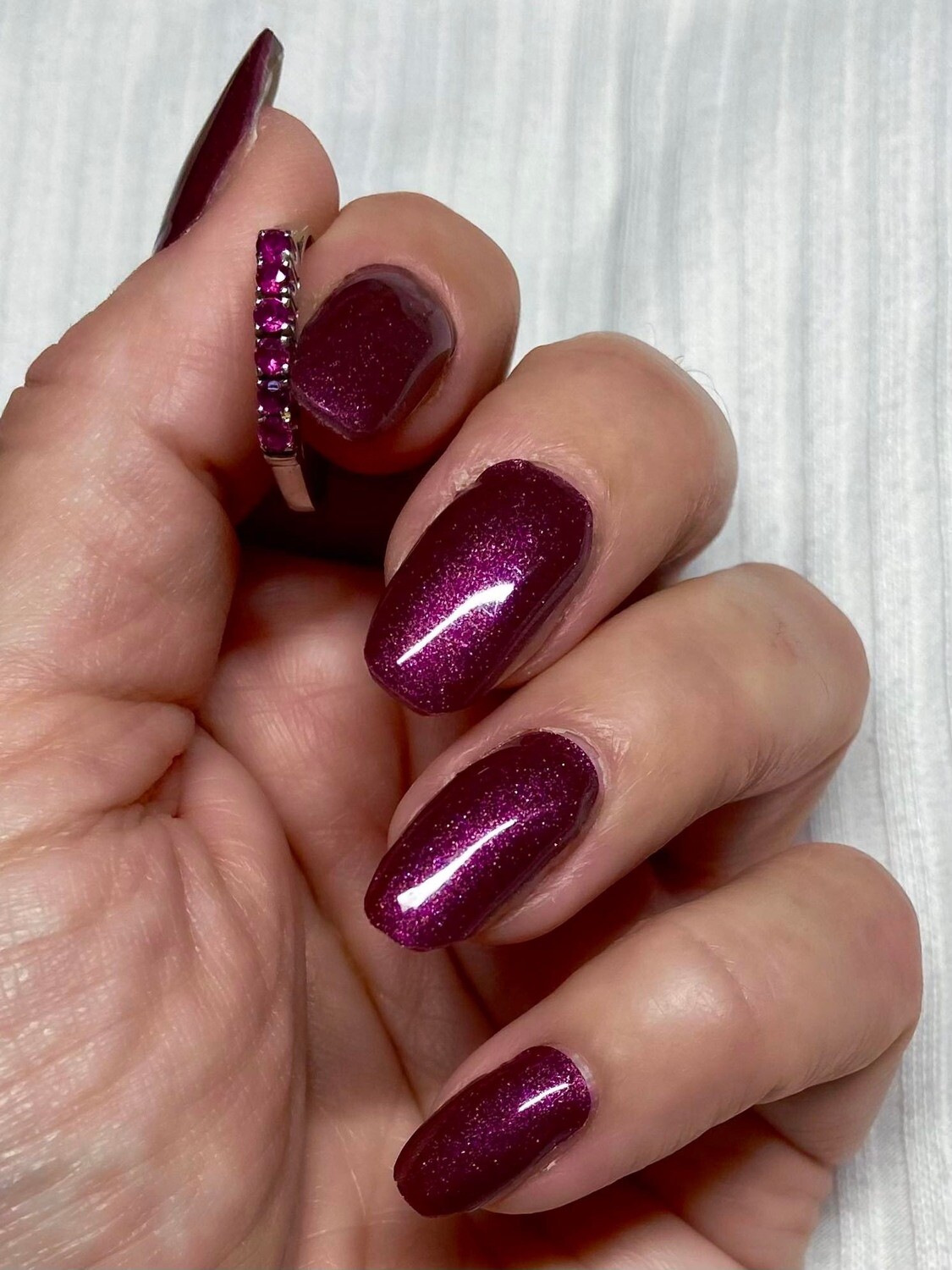 Berry Shimmer, UV-Gel-Folie, 20er-Nagelfolie Magic Nail Wraps NG200183