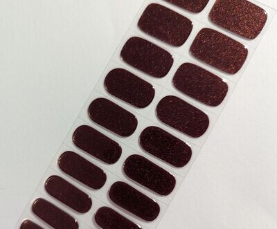 Berry Shimmer, UV-Gel-Folie, 20er-Nagelfolie Magic Nail Wraps NG200183 Berry Shimmer, UV-Gel-Folie, 20er-Nagelfolie Magic Nail Wraps NG200183
