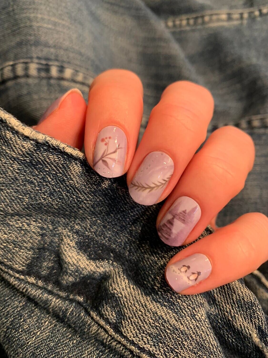 Magic Winter, 16er-Nagelfolie