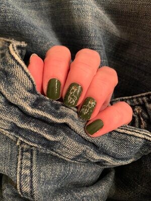 Baby Deer, Overlay, 16er-Nagelfolie