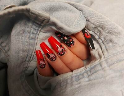 Comic Wrap 11, 16-er Nagelfolie