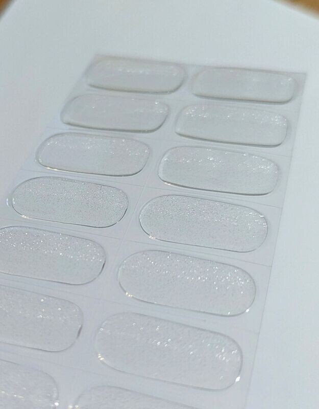 Star Dust, transparente UV-Gel-Folie, 20er-Nagelfolie Magic Nail Wraps NG200168 Star Dust, transparente UV-Gel-Folie, 20er-Nagelfolie Magic Nail Wraps NG200168