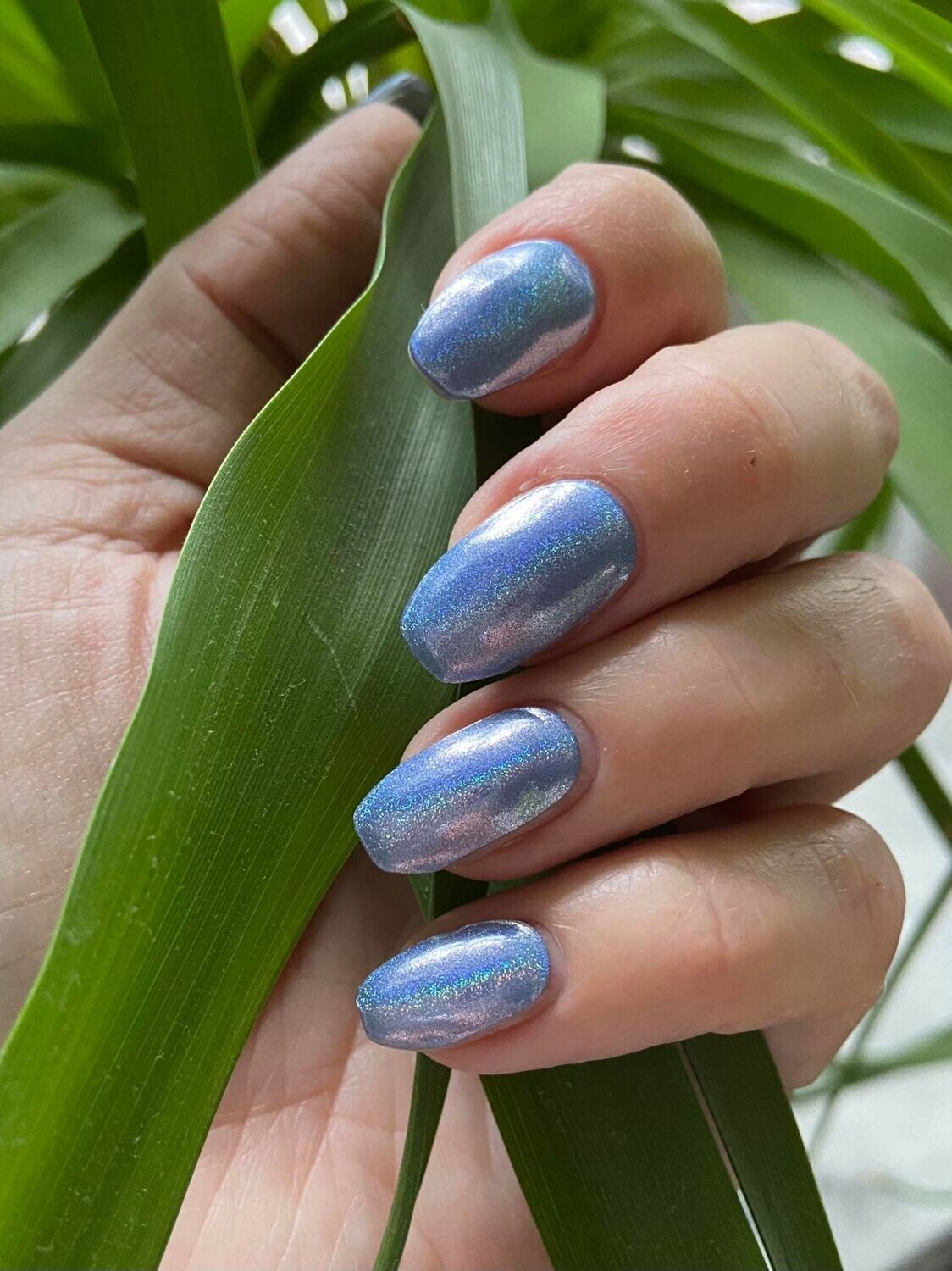 Sparkling Cornflower, UV-Gel-Folie, 20er-Nagelfolie Magic Nail Wraps NG200126