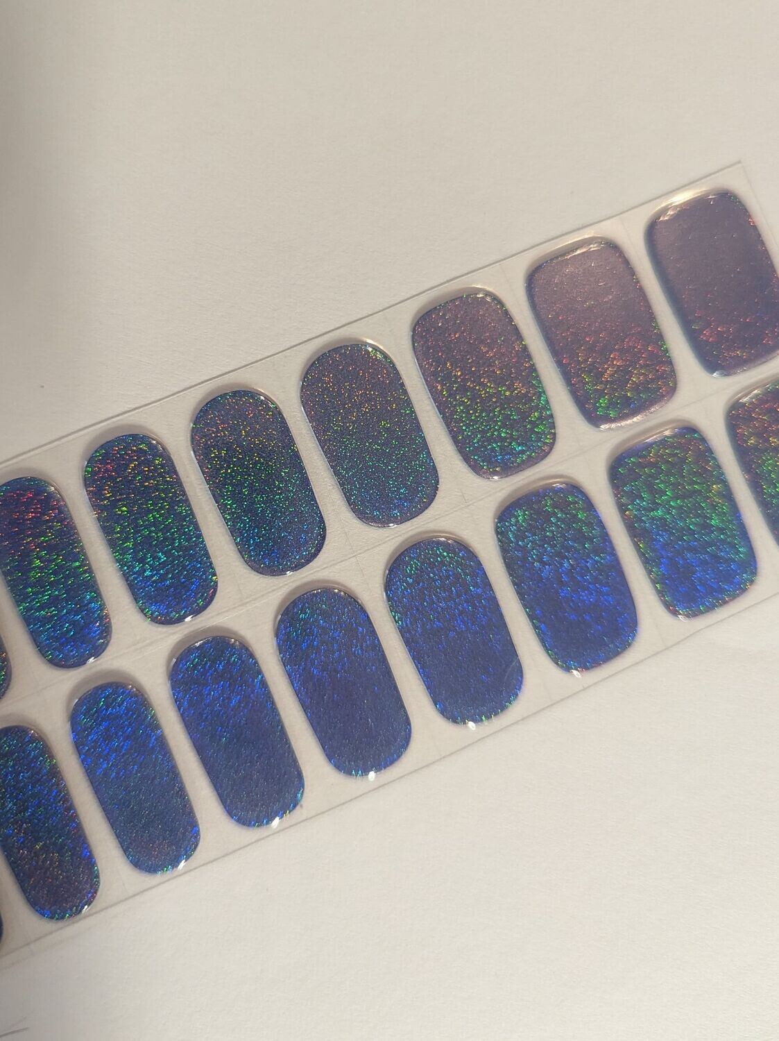 Sparkling Cornflower, UV-Gel-Folie, 20er-Nagelfolie Magic Nail Wraps NG200126