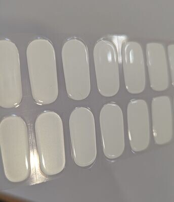 White Shimmer, UV-Gel-Folie, 20er-Nagelfolie Magic Nail Wraps NG200185 White Shimmer, UV-Gel-Folie, 20er-Nagelfolie Magic Nail Wraps NG200185